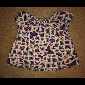 BabyGap Baby Girl’s butterfly blouse